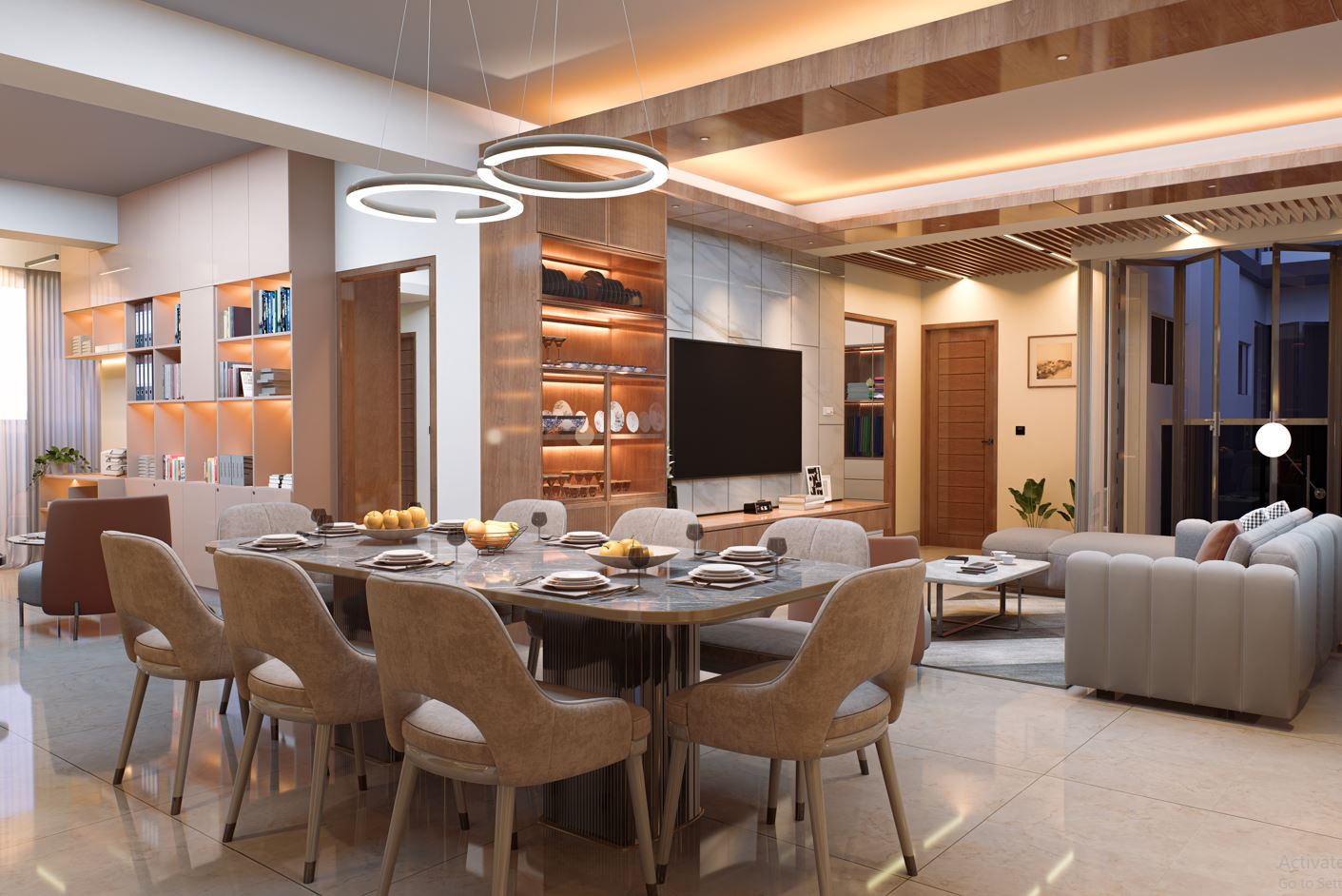 Interior Design that blends with Modernity